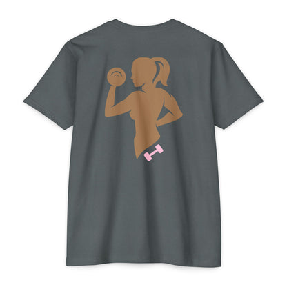 Girl Workout T-Shirt - Strength Training Tee