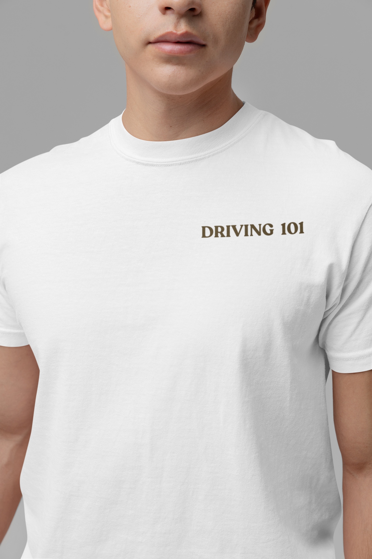 Driving 101 T-Shirt — "I Remember Driving With My Temps" Minimal Graphic Tee