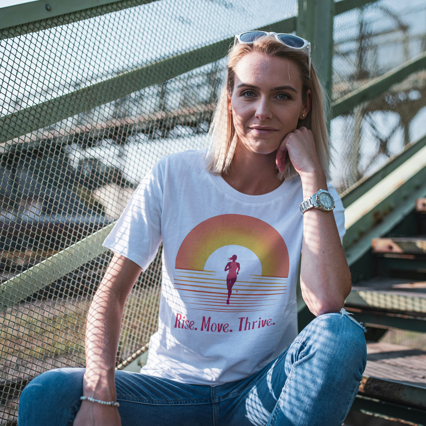 Inspirational Get Moving T-Shirt