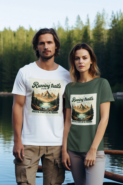 Nature T-Shirt Running Trails Adventure Shirt