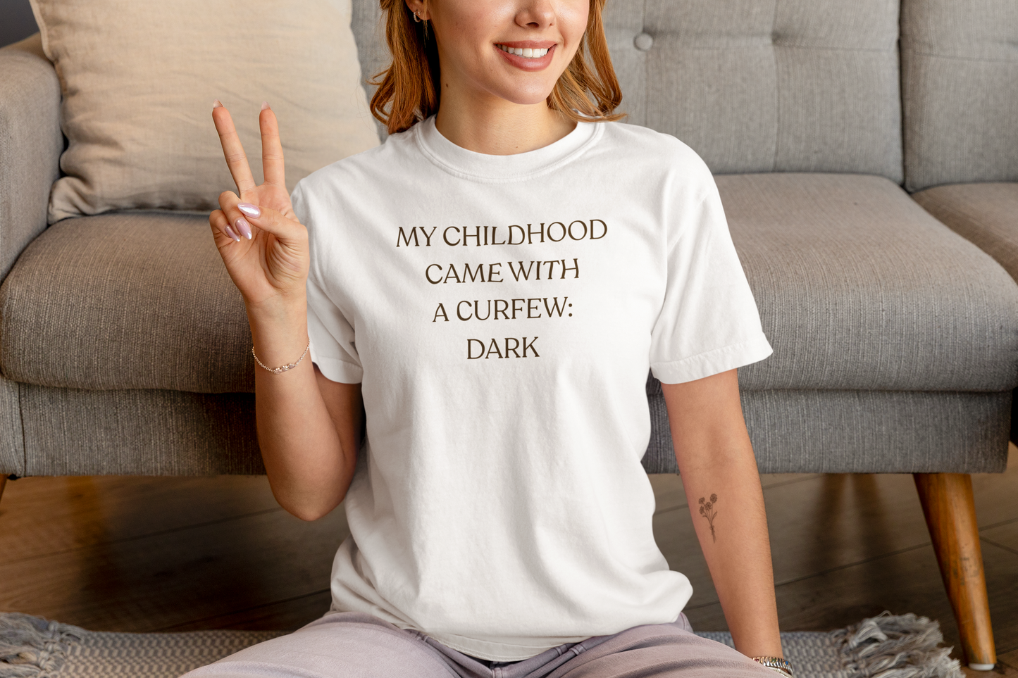 My Childhood Came With a Curfew — Graphic T-Shirt