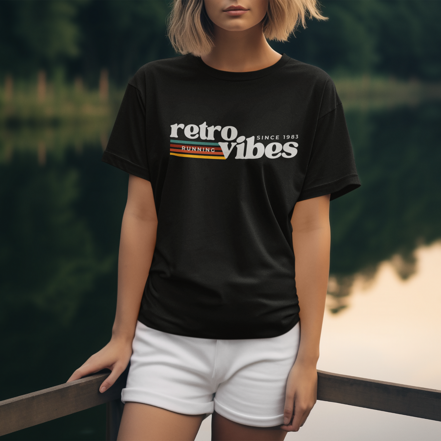 Retro 1983 Running T-Shirt