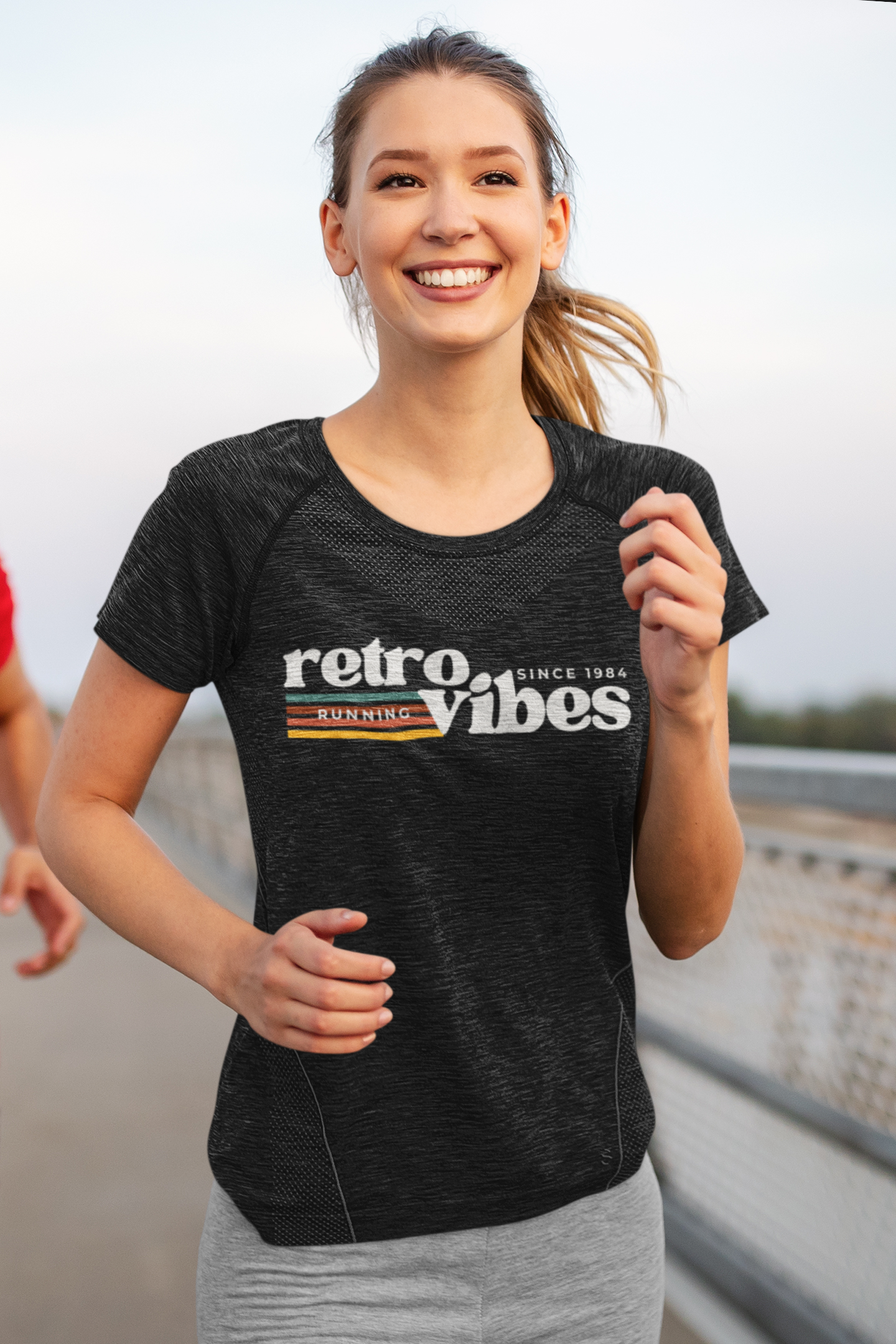 Retro 1984 Running T-Shirt