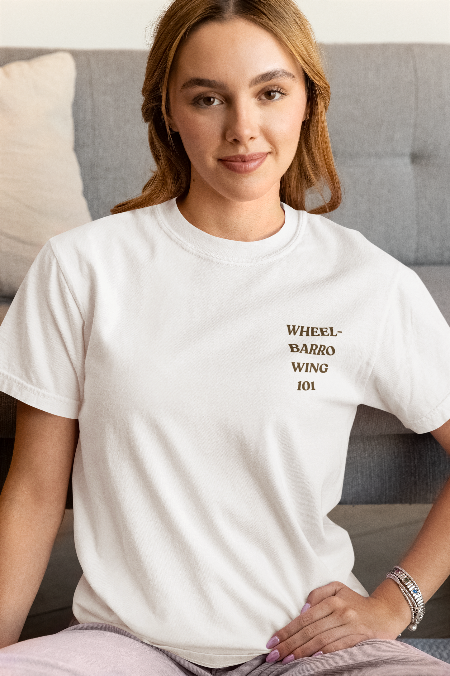 Vintage Quote T-Shirt — "I Loved Getting Wheelbarrow Rides and Making Cherry Bombs"